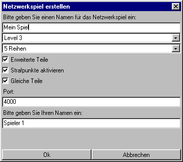 Netzwerkspiel-Erstellen-Dialog